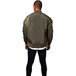 Zöld férfi oversize bomber kabát TB1619GR