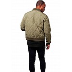 Zöld modern férfi bomber kabát TB1620GR