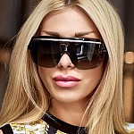 Női napszemüveg Siena fekete