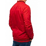Modern átmeneti férfi kabát piros VTX3672