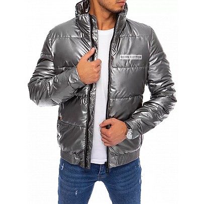 Tökéletes szürke férfi téli kabát VTX3860