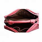 Divatos táska masnival - rózsaszín 
