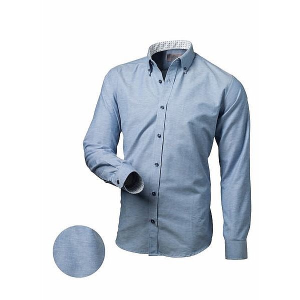 Férfi világos kék ing