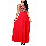 Hosszú női ruha Renata - piros