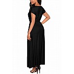 Hosszú női ruha Skylar - fekete