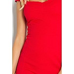 Vonzó női ruha Belina piros v118-2