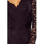 Elegáns női ruha Giona - fekete v170-1