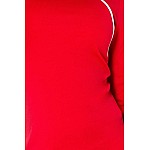 Divatos női ruha Letizia piros v130-2