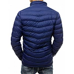 Férfi steppelt kék kabát vtx3487 Férfi steppelt kék kabát vtx3487
