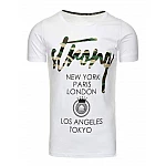 Trendy férfi póló feliratos - fehér vrx2192 Trendy férfi póló feliratos - fehér vrx2192