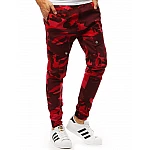 Szép férfi army piros jogger nadrág vux1961 Szép férfi army piros jogger nadrág vux1961