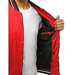 Férfi piros bomber kabát vtx3385 Férfi piros bomber kabát vtx3385