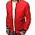 Férfi piros bomber kabát vtx3385