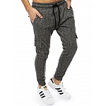 Férfi kényelmes feketés szürke jogger nadrág vux2187 Férfi kényelmes feketés szürke jogger nadrág vux2187