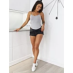 Női egyszerű szürke body Női egyszerű szürke body