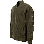 Zöld férfi oversize bomber kabát TB1619GR Zöld férfi oversize bomber kabát TB1619GR