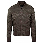 Zöld férfi terepmintás bomber kabát TB1621GR Zöld férfi terepmintás bomber kabát TB1621GR