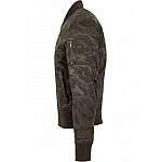 Zöld férfi terepmintás bomber kabát TB1621GR Zöld férfi terepmintás bomber kabát TB1621GR