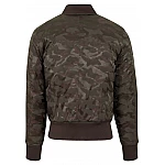 Zöld férfi terepmintás bomber kabát TB1621GR Zöld férfi terepmintás bomber kabát TB1621GR