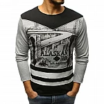 Stílusos férfi póló Alaskan - szürke vlx0442 Stílusos férfi póló Alaskan - szürke vlx0442