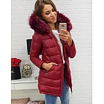 Modern női téli parka bordó vty0309 Modern női téli parka bordó vty0309