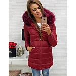 Modern női téli parka bordó vty0309 Modern női téli parka bordó vty0309