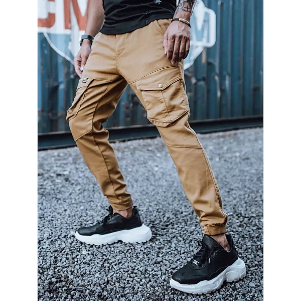 Barna modern férfi jogger nadrág VUX3297 Barna modern férfi jogger nadrág VUX3297