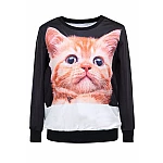 Női fekete pulóver Cat Női fekete pulóver Cat