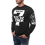 Férfi pulóver NY - fekete Férfi pulóver NY - fekete