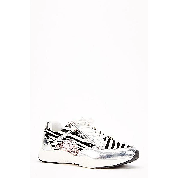 Női sportcipő Sport zebra Női sportcipő Sport zebra