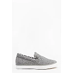 Női sportcipő Slip On Mettalic - ezüst Női sportcipő Slip On Mettalic - ezüst