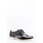 Női félcipő Print Zebra - fekete Női félcipő Print Zebra - fekete