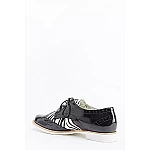 Női félcipő Print Zebra - fekete Női félcipő Print Zebra - fekete