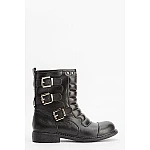Női csizma Boots fekete Női csizma Boots fekete