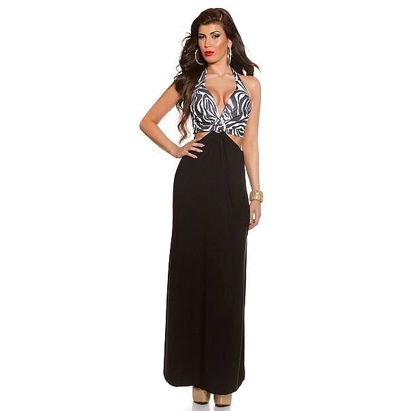 Divatos zebra mintájú ruha Kenley Divatos zebra mintájú ruha Kenley