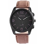 QBOS férfi karóra - barna Basic Black QBOS férfi karóra - barna Basic Black