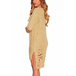 Női szvetter Rayna - khaki Női szvetter Rayna - khaki