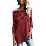 Női felső Kayla - burgundy Női felső Kayla - burgundy