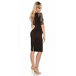 Elegáns fekete női ruha Patricia Elegáns fekete női ruha Patricia