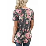 Női póló Floral - szürke Női póló Floral - szürke