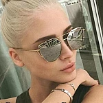 Női napszemüveg Glam arany keret tükör üveg Női napszemüveg Glam arany keret tükör üveg