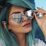 Női napszemüveg Glam arany keret tükör üveg Női napszemüveg Glam arany keret tükör üveg