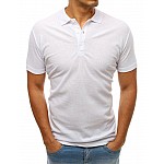 Kényelmes férfi fehér pólóing vpx0176