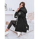 Fekete női kabát VTY2569