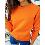 Női pulóver narancssárga színben vby0317