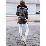 Steppelt női téli kabát fekete VTY2401