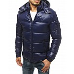 Téli férfi kabát kék színben vtx3471